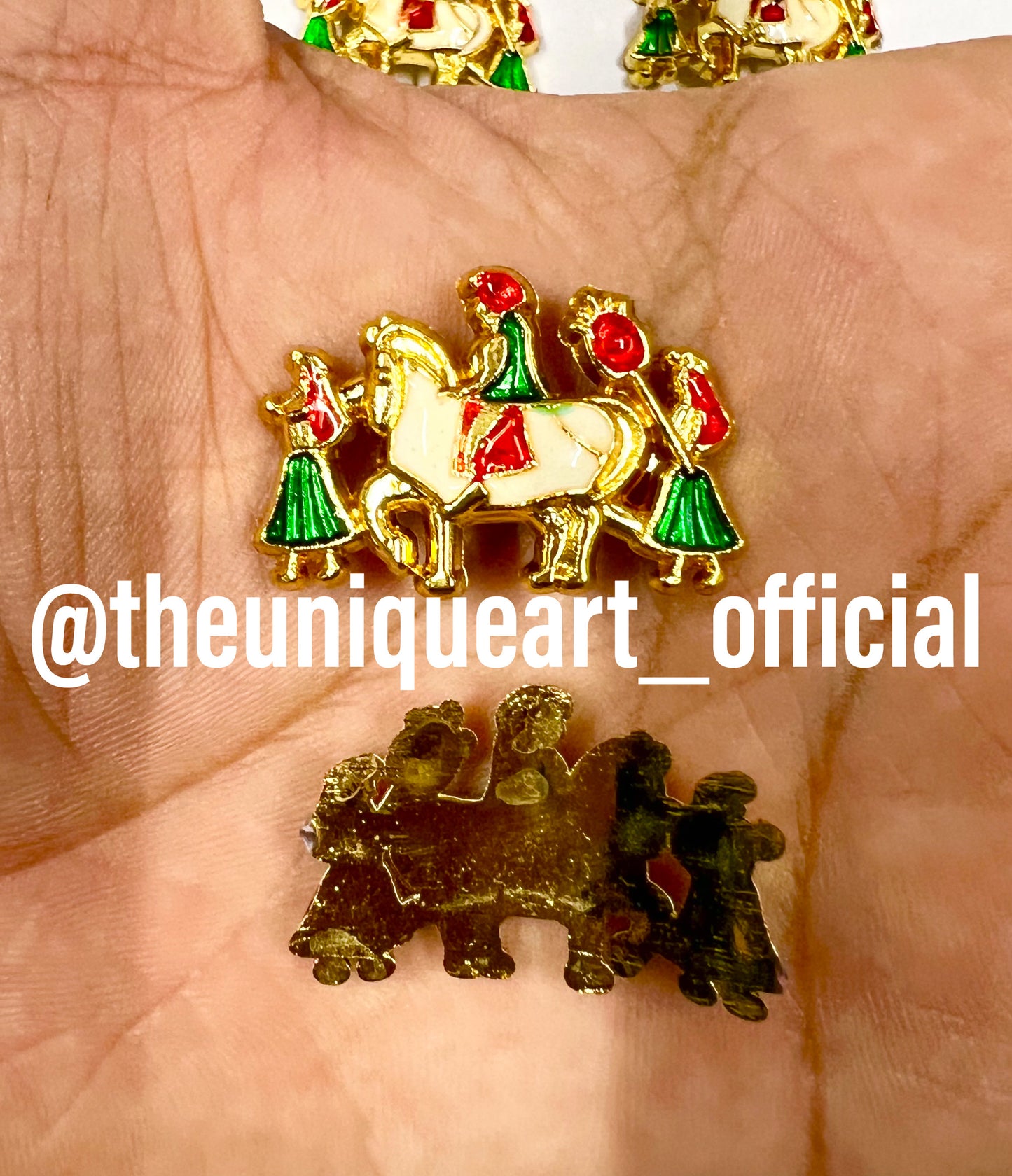 Dulha / Groom Horse Charm 4cm