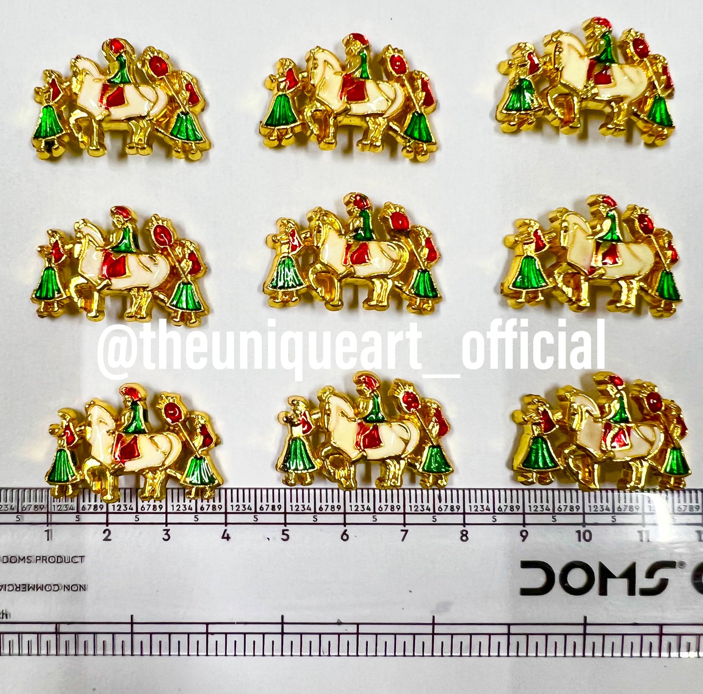 Dulha / Groom Horse Charm 4cm