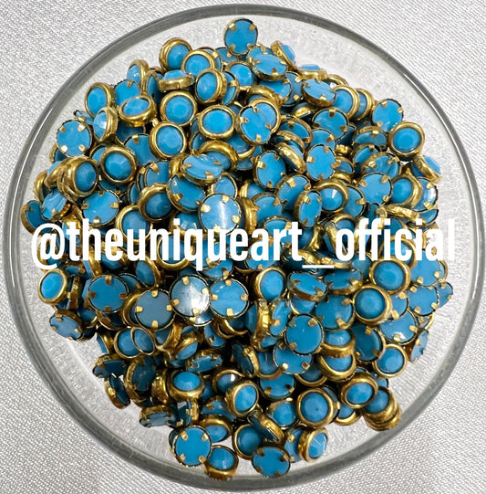 Light Blue / Firozi 4mm