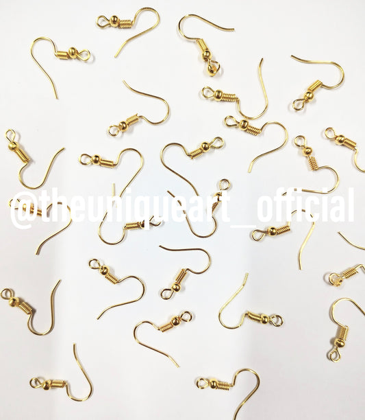 High Qualtiy Earrings Hooks Golden