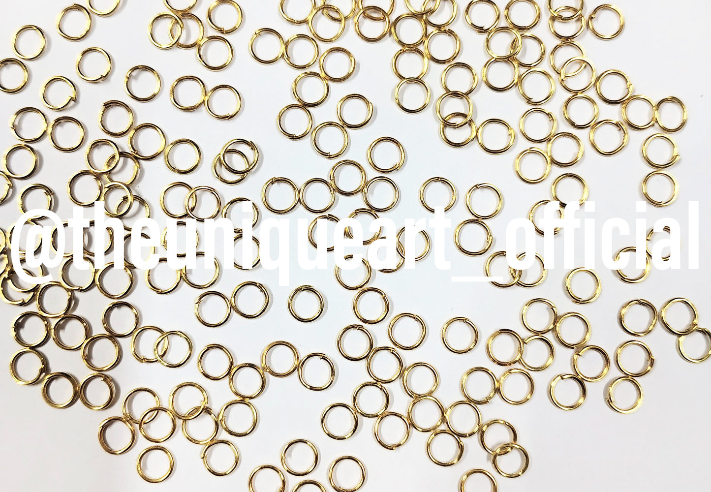 High Quality Jumping Ring Golden 6mm