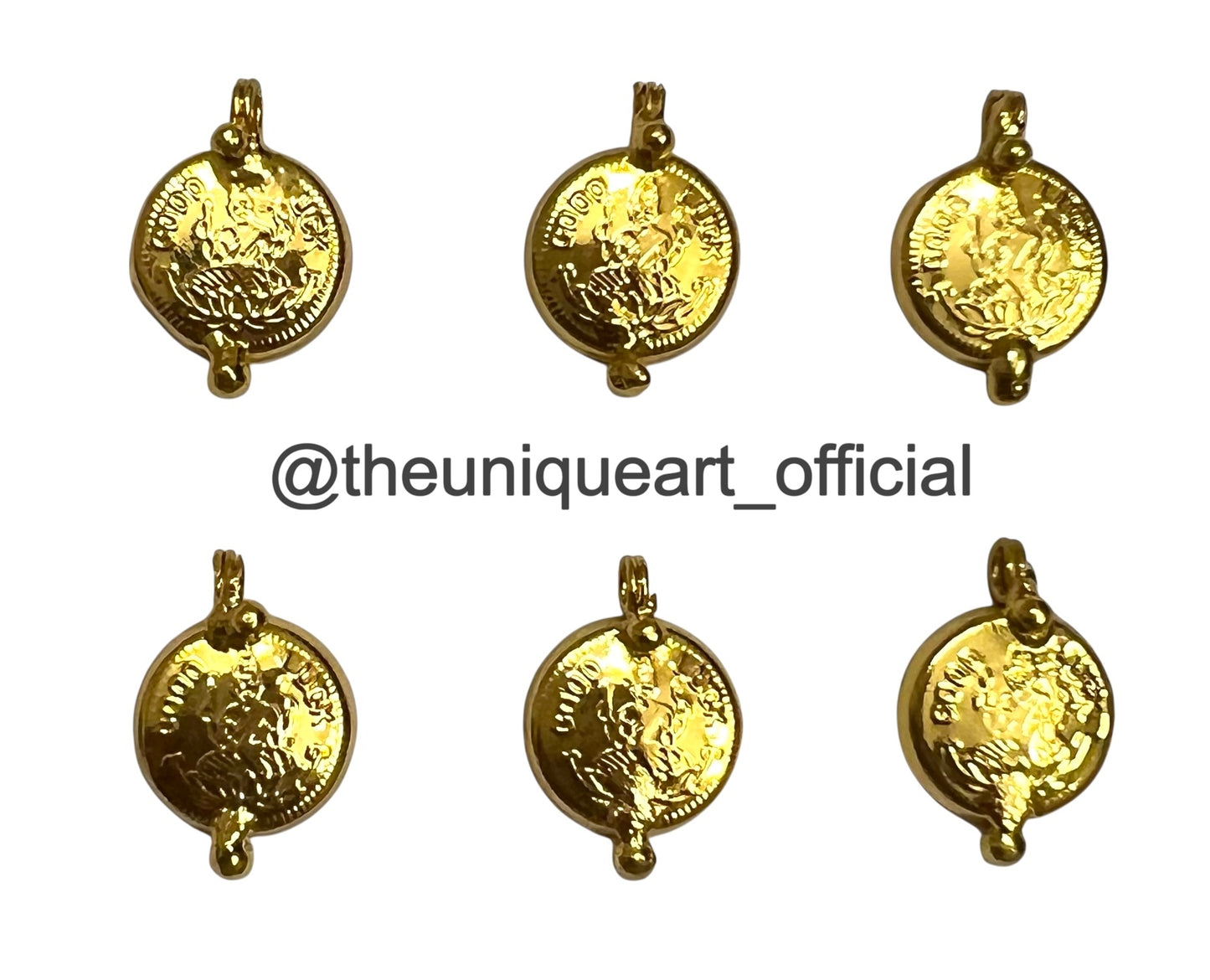 High Quality Two Loop Lakshmi Golden Plated