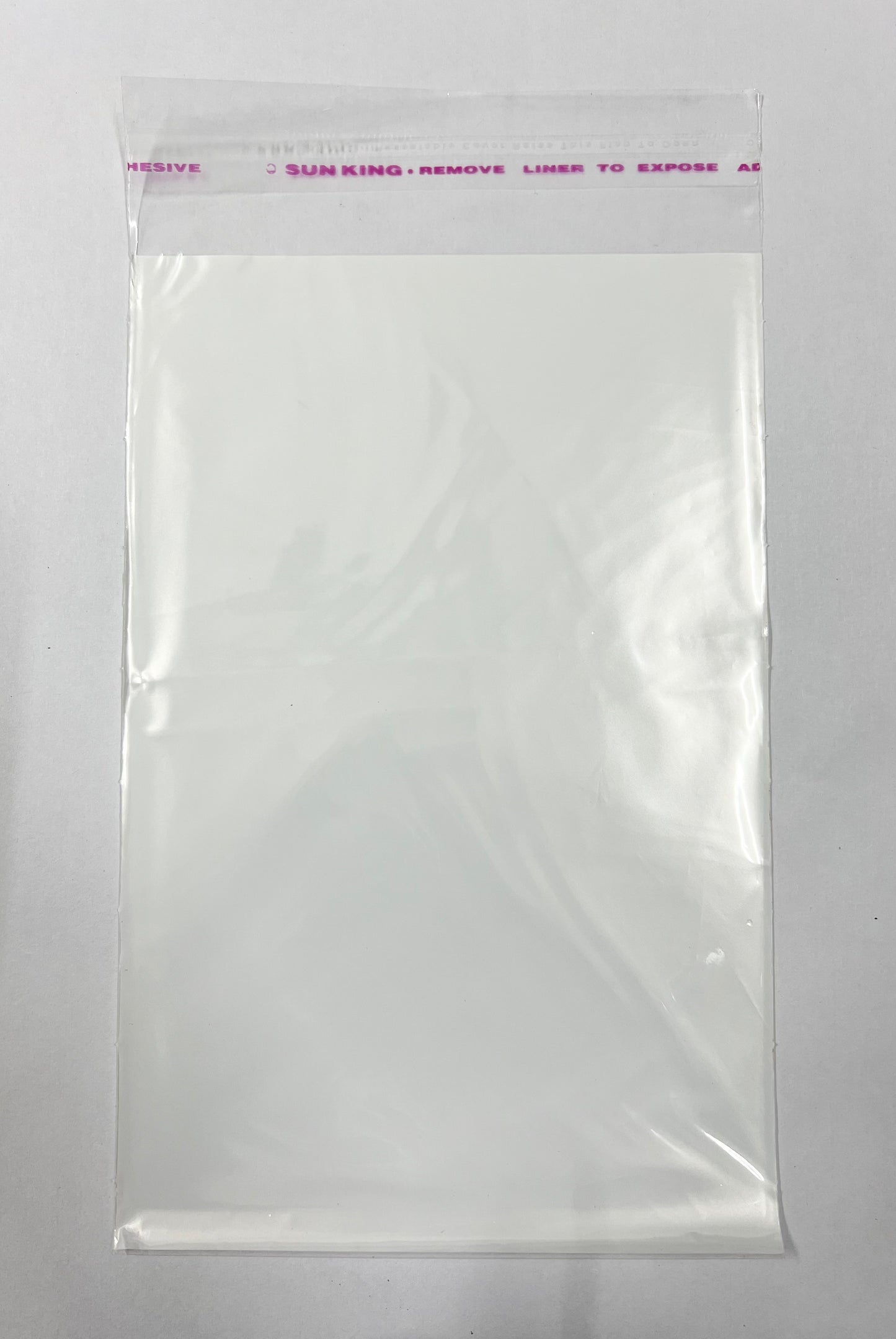 5x7 Inches White Background Plastic Bag