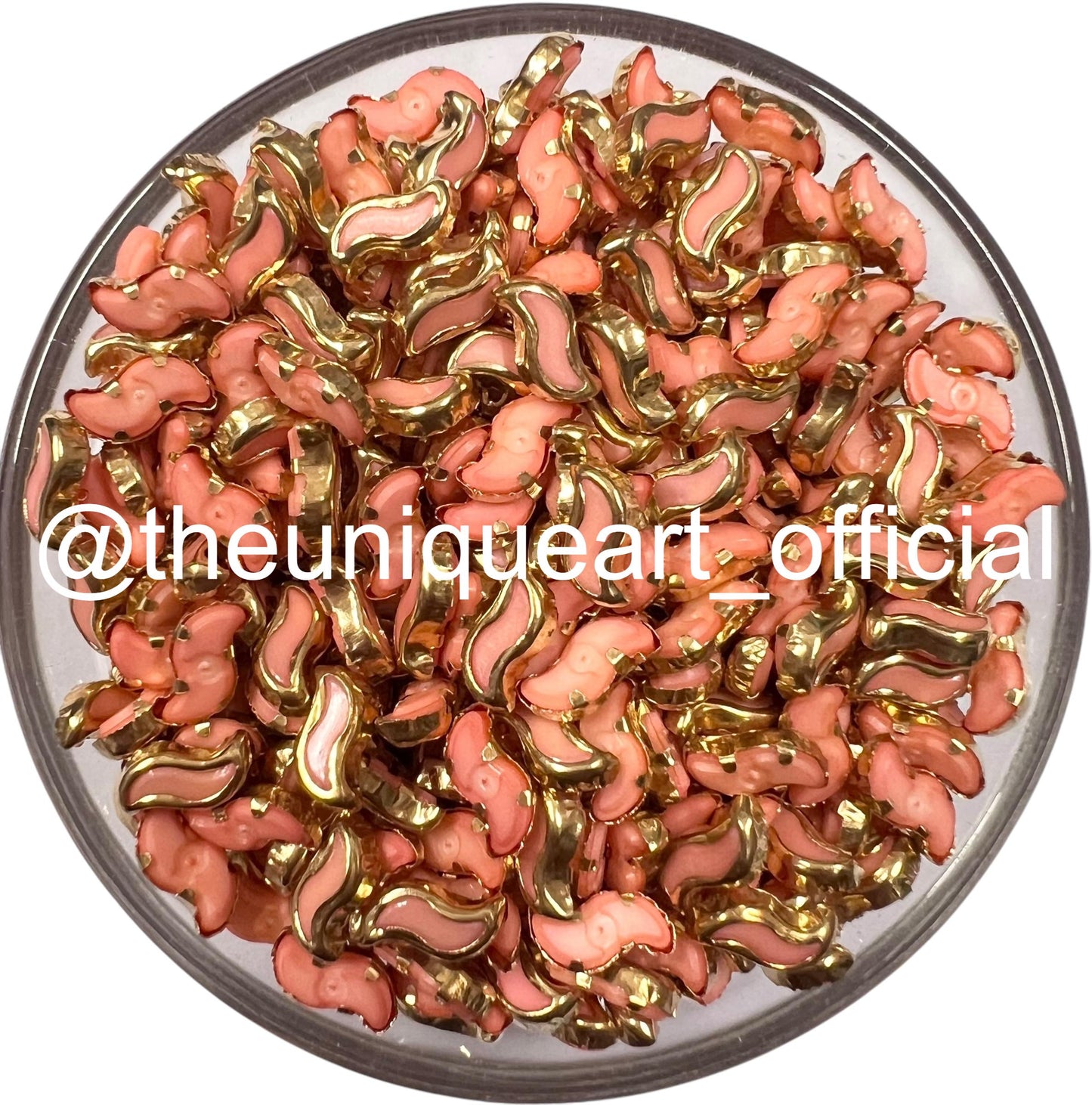 Pastel Peach 2.5x7 S