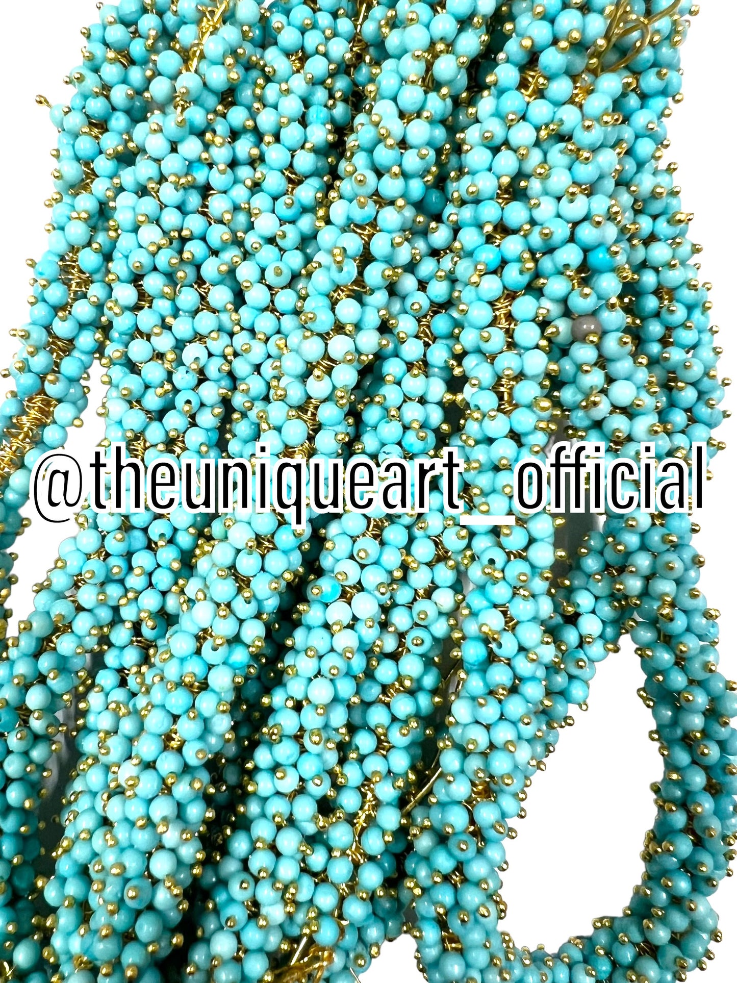 Light Blue Loreal Beads