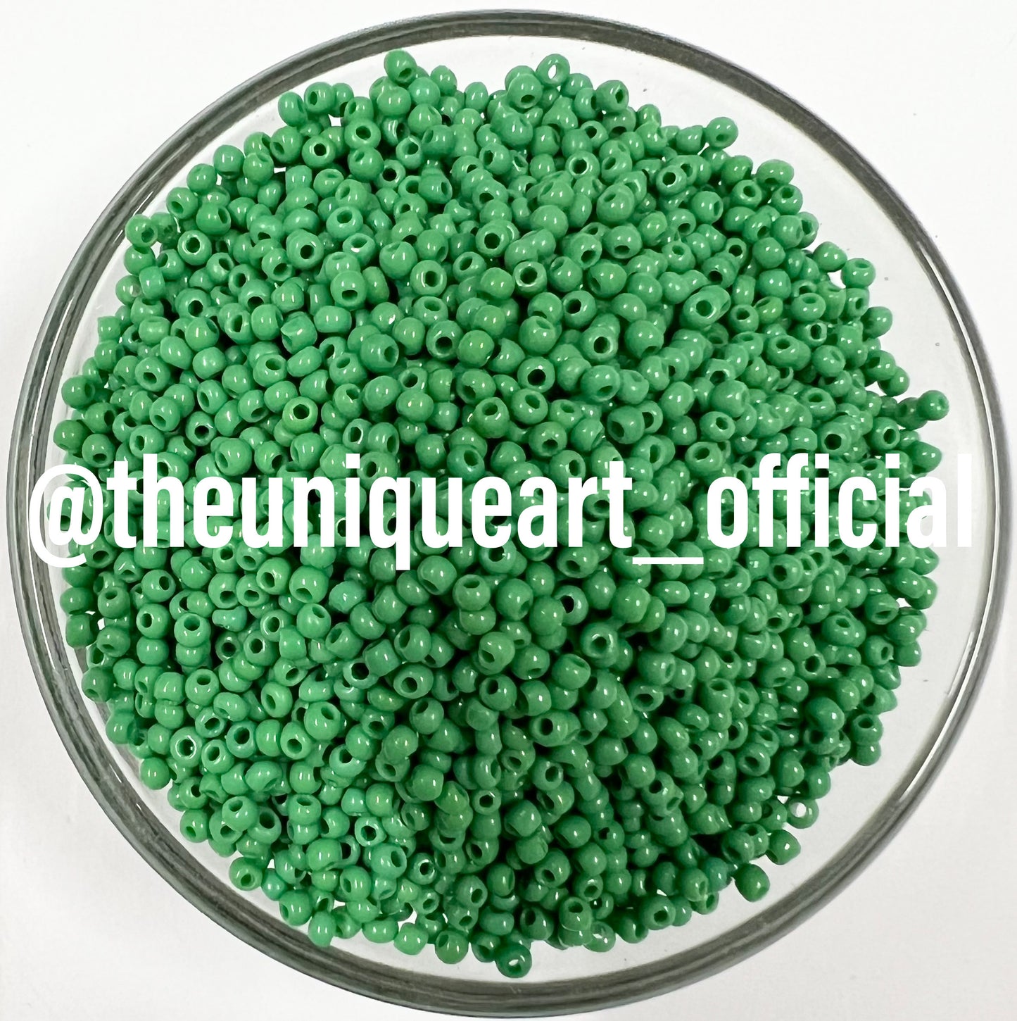 Rama Green / Turquoise Opaque Sugar Beads