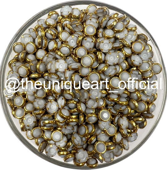 Pastel Grey 4mm Round