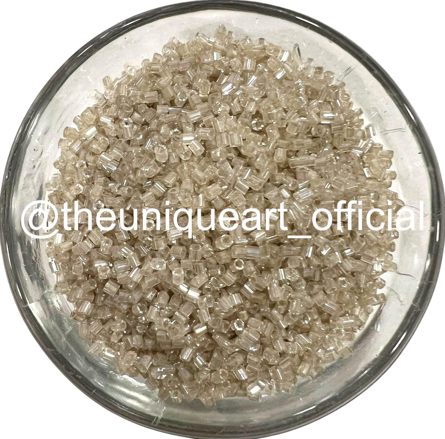 Dusty Sand Cut Beads