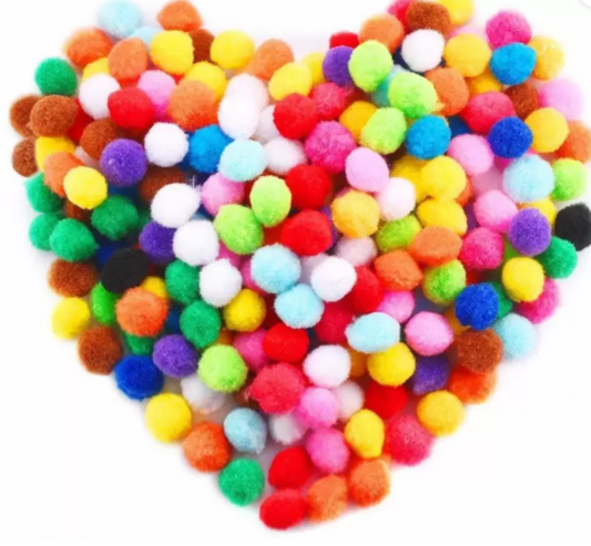 Multicolour Pom Pom Balls