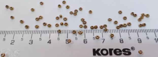 Antique Gold Sugar Beads