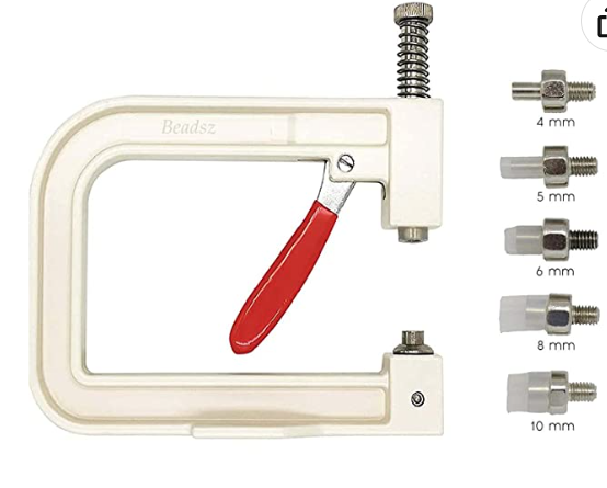 Pearl Setting Machine With Sample Beads & Pins