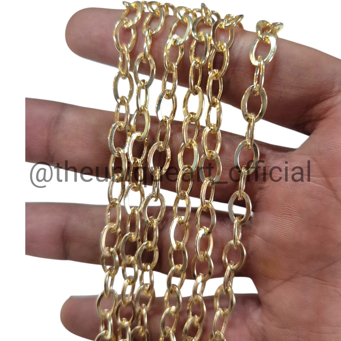 Anti Turnish D7 Lacquer Gold Chain