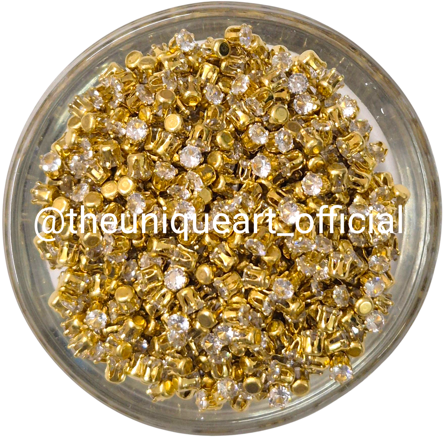 3mm Round Ad Clip Stone