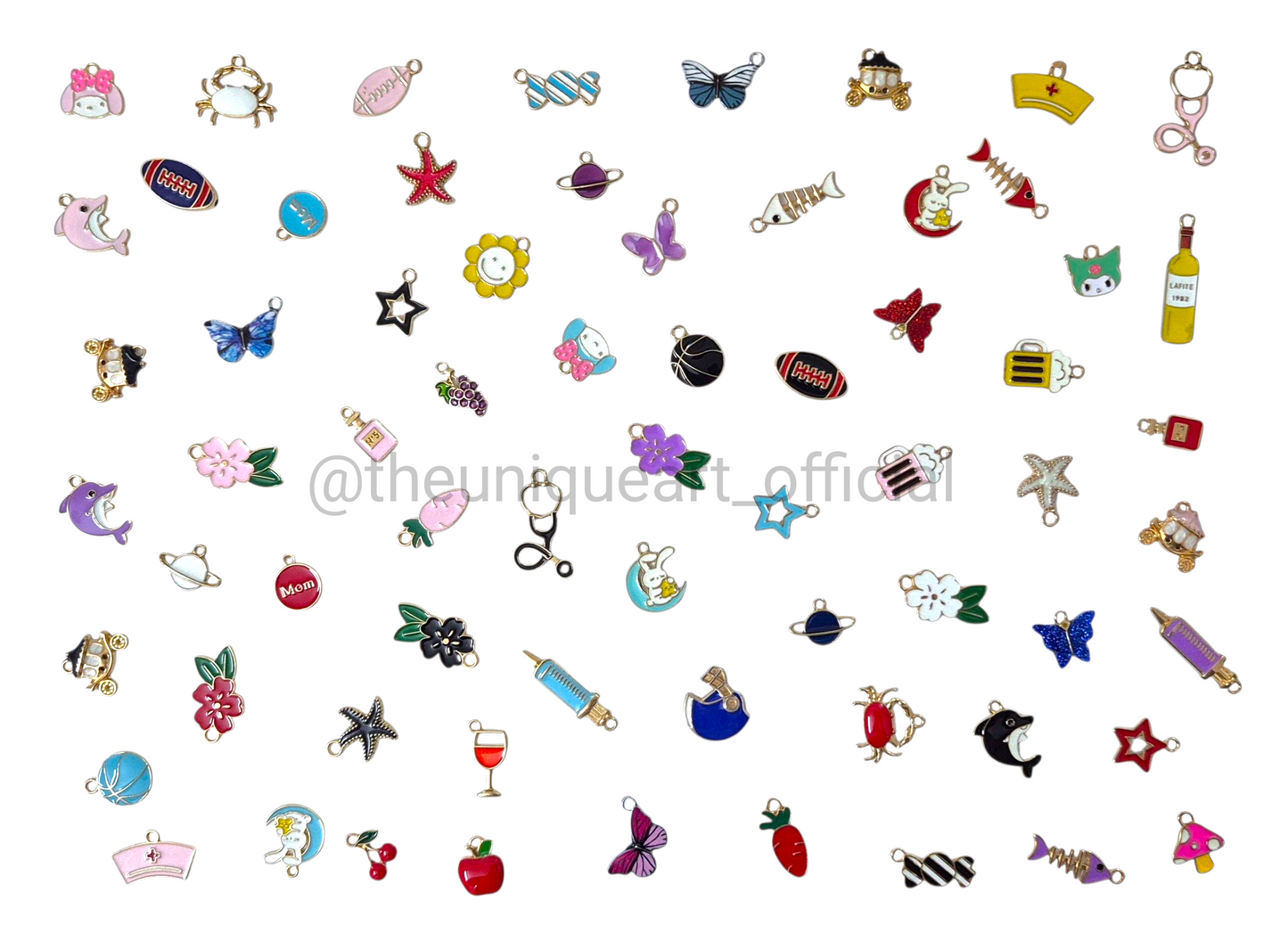 Multi Colour Charms 200Pcs