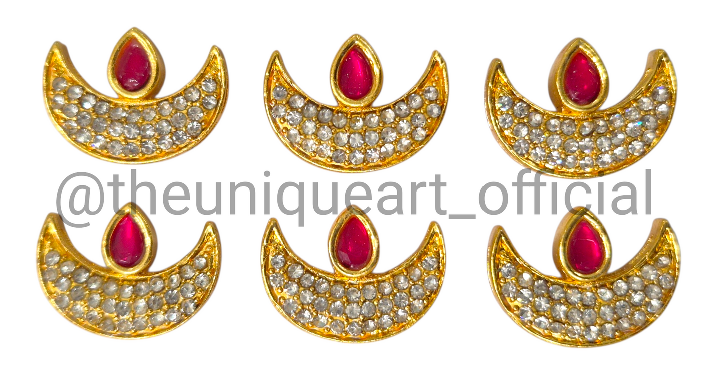 Rani Pink Moon with Glass Chaton
