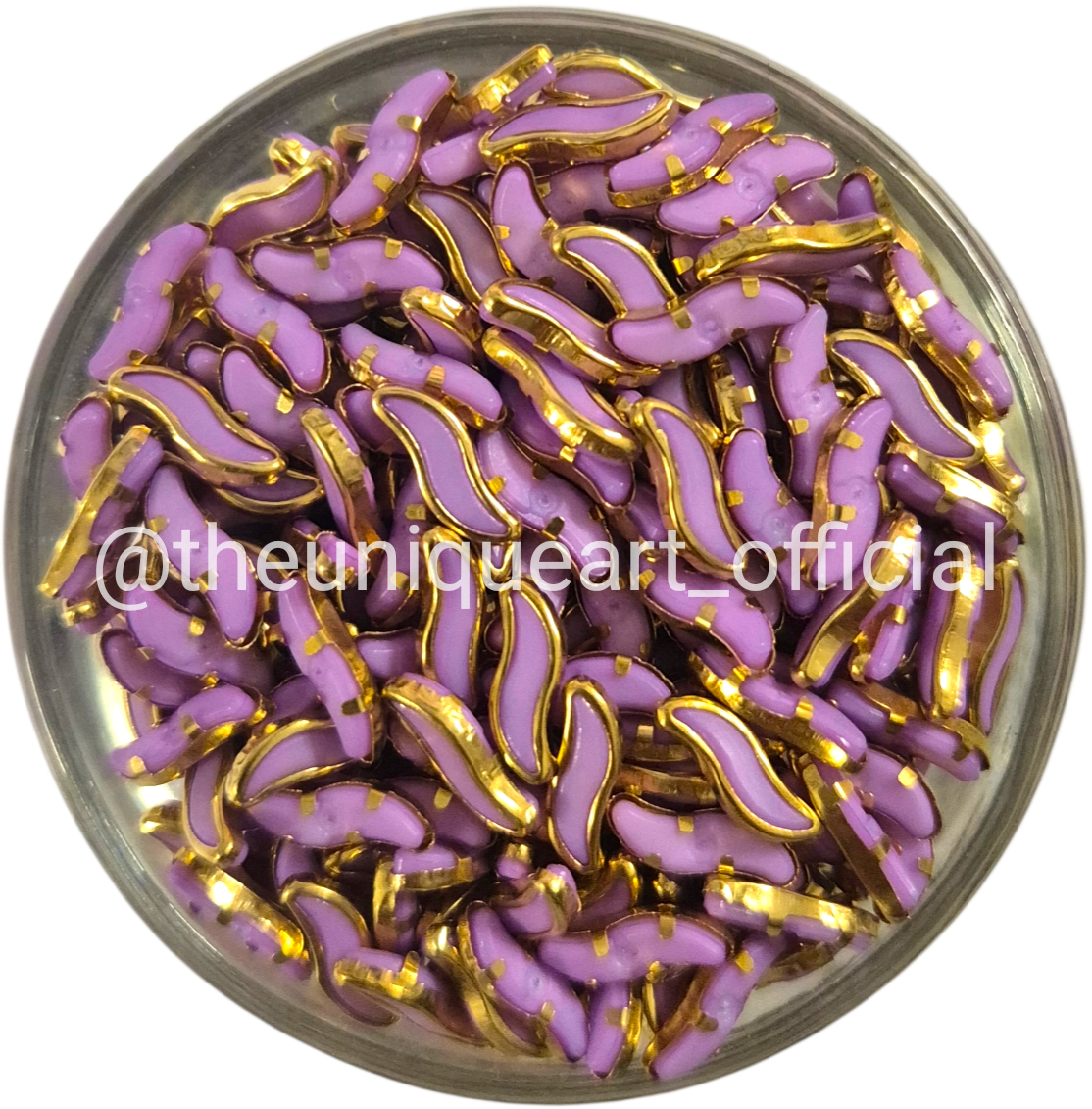 Lilac Purple Big S