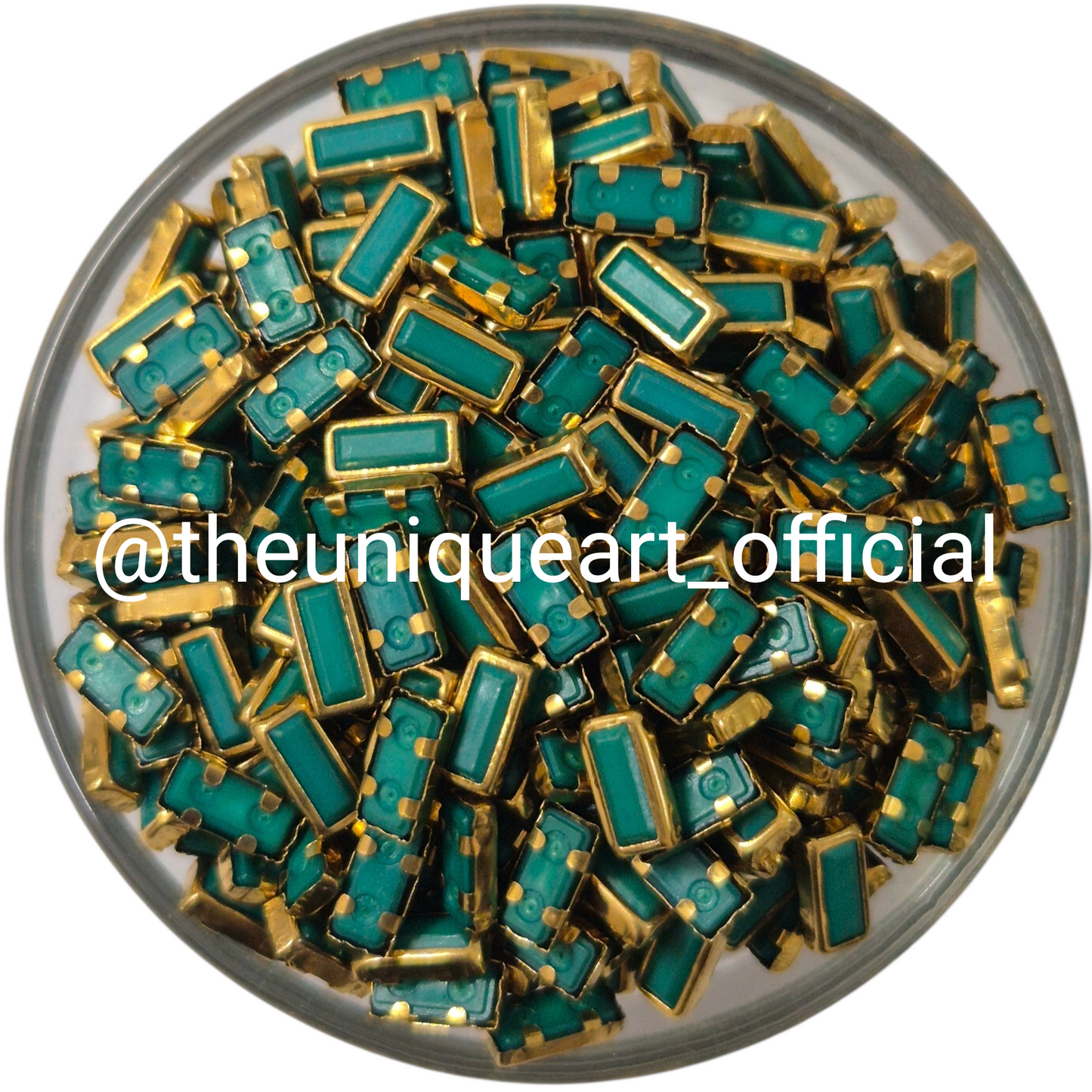 SP Teal Green 3x7 Rectangle