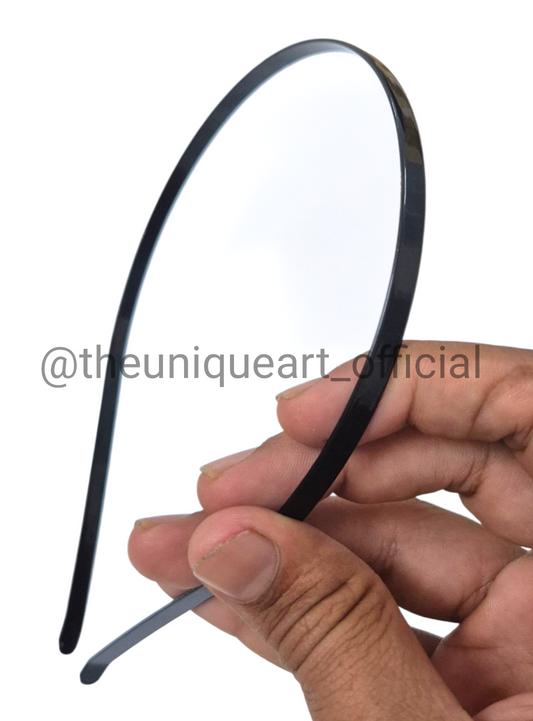 High Quality Black Metal Hair Band