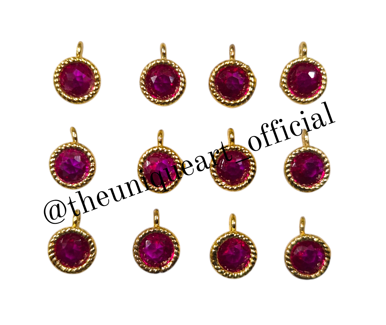 Small Round Rani High Quality AD Stone