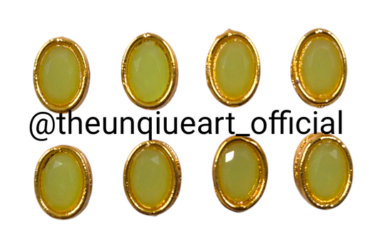Oval Greenish Yellow