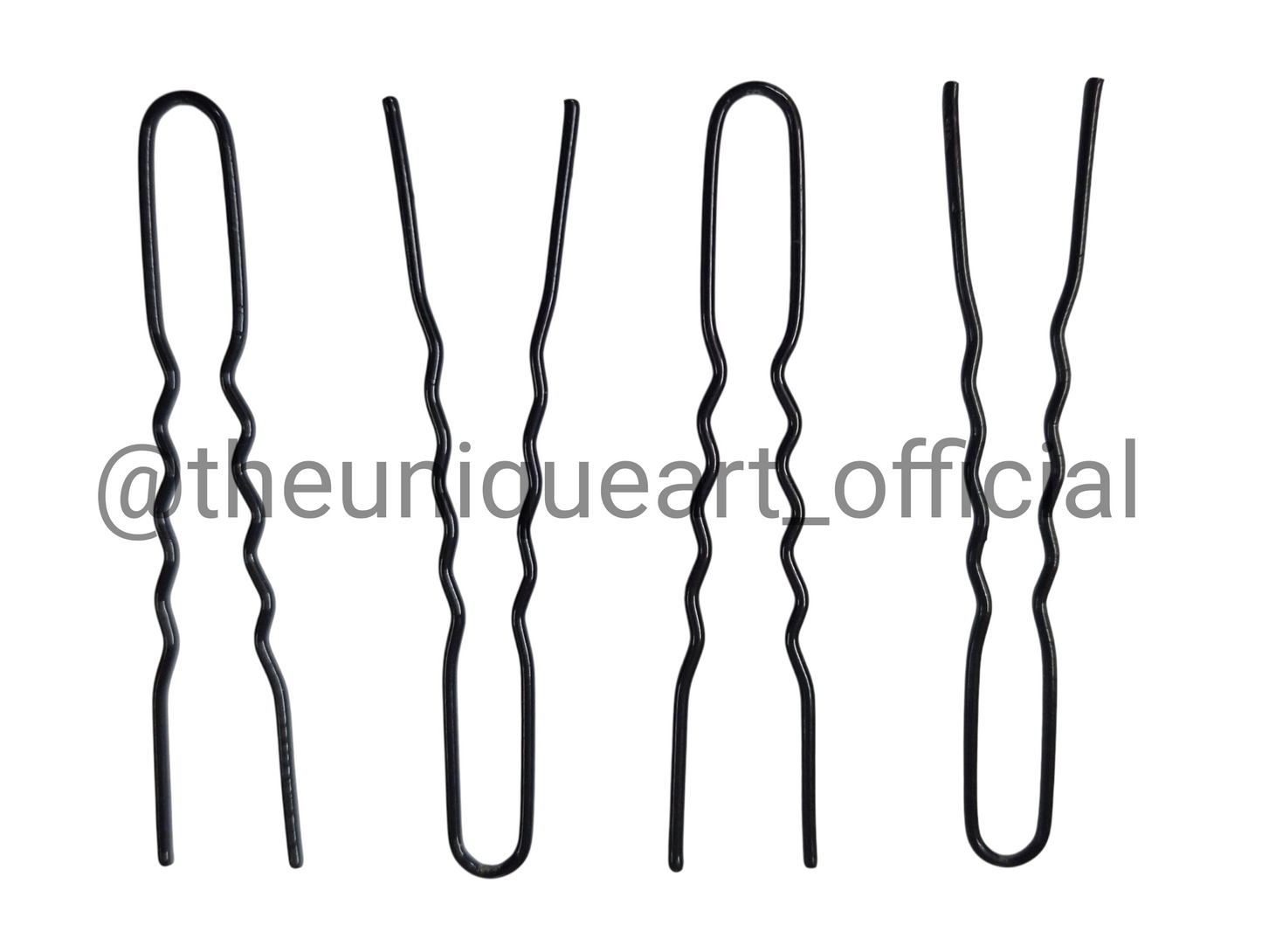 High Quality Thick U Pin Black