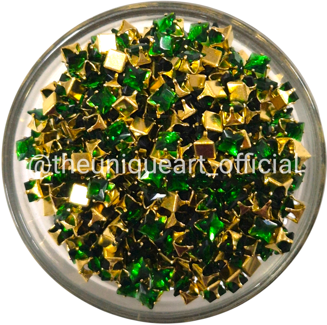 4x4 Green Ad Clip Stone