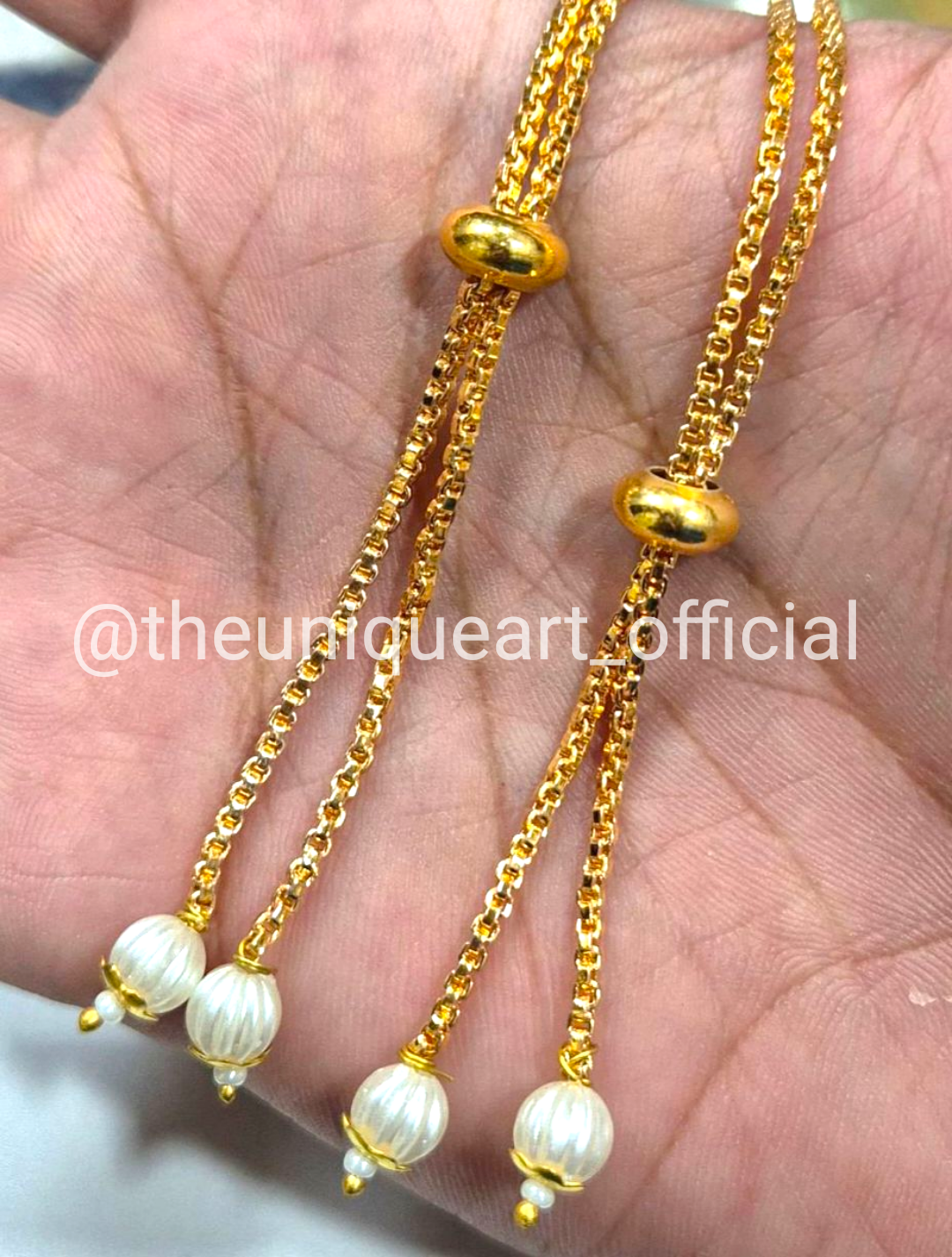 Melon Golden Bracelet Chain