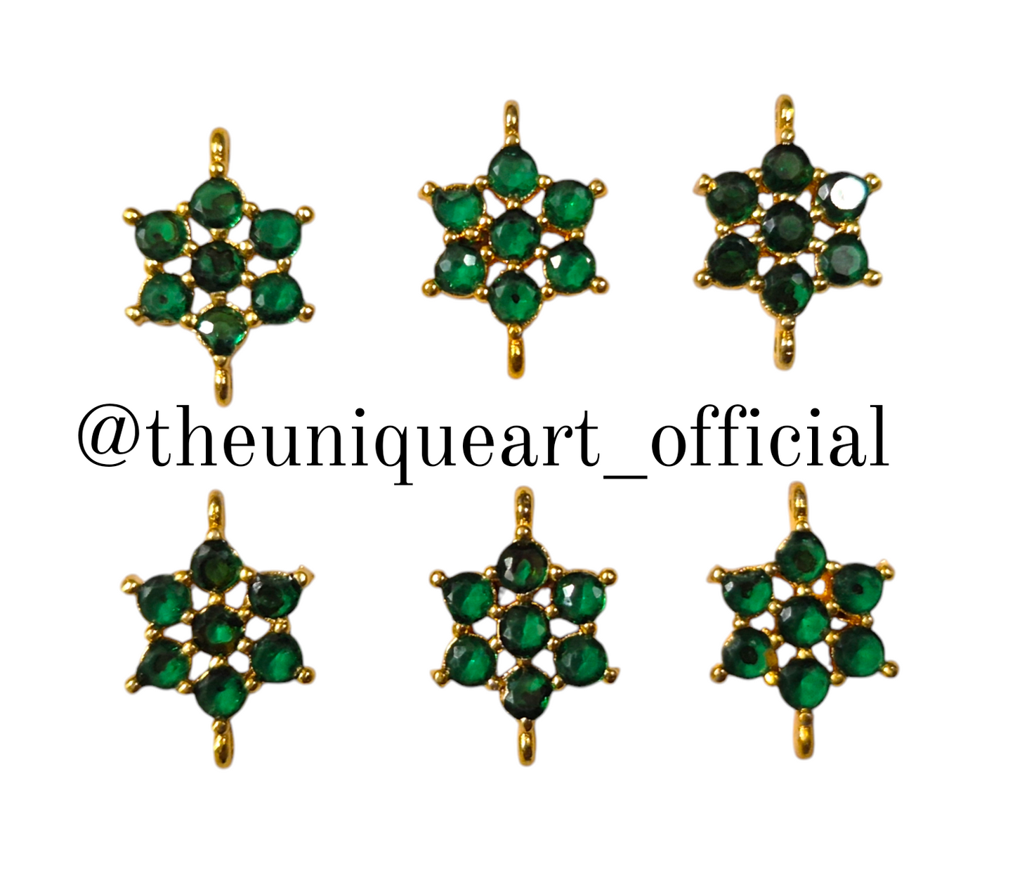 Star Green Single Loop High Quality AD Stone
