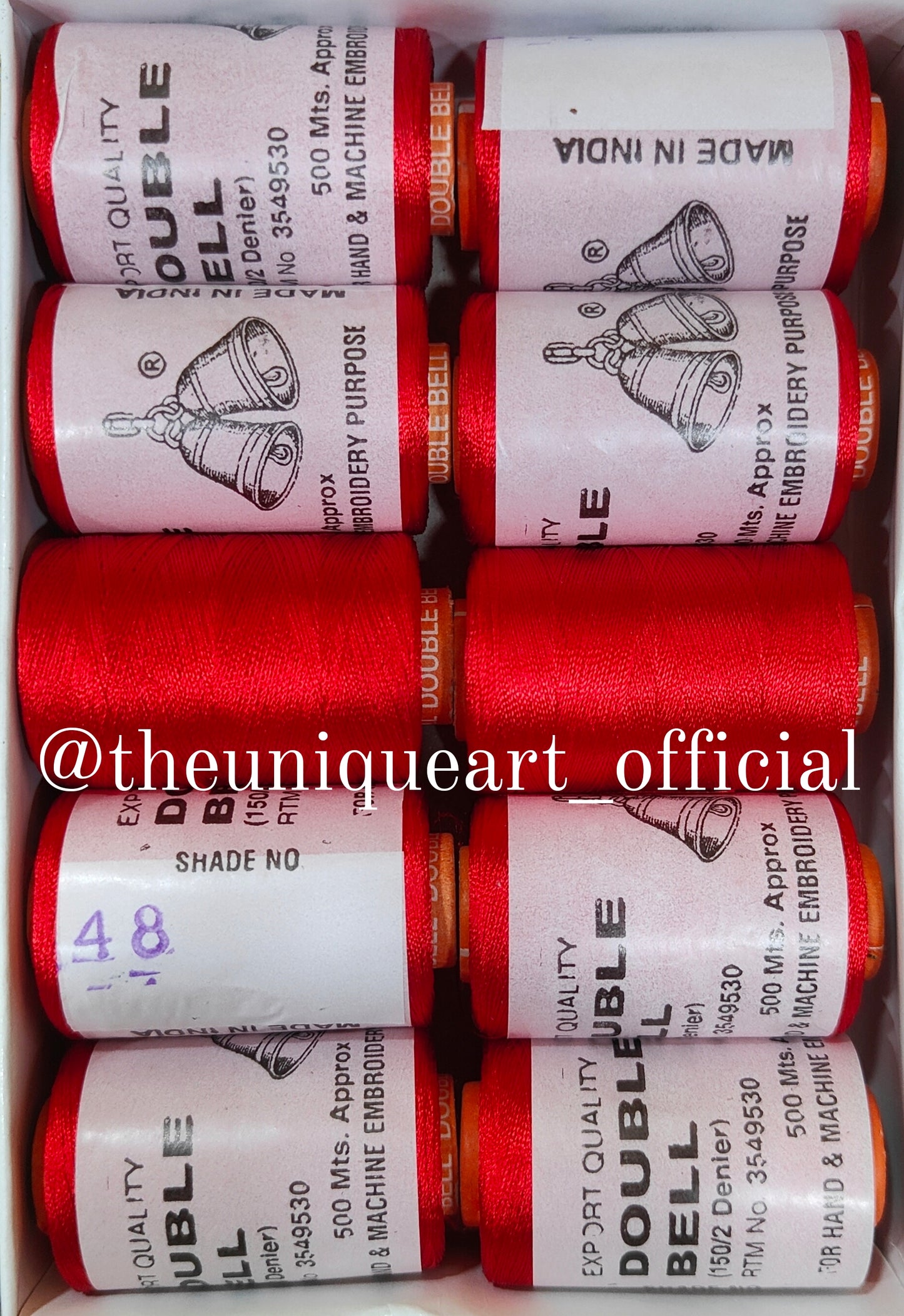DB Silk Thread Bright Red (48)