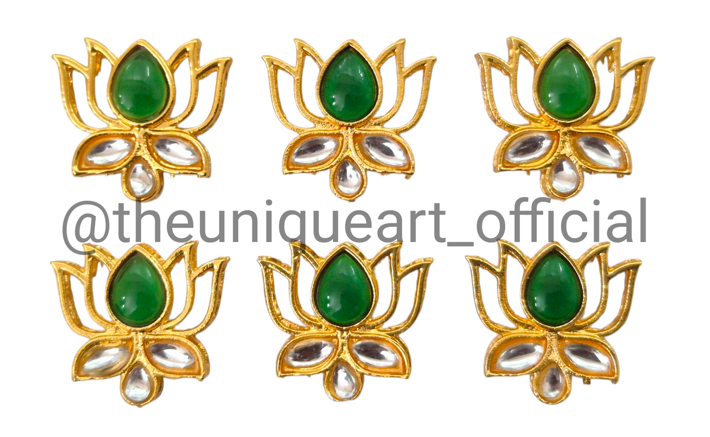 8 Petal T/P Lotus Green