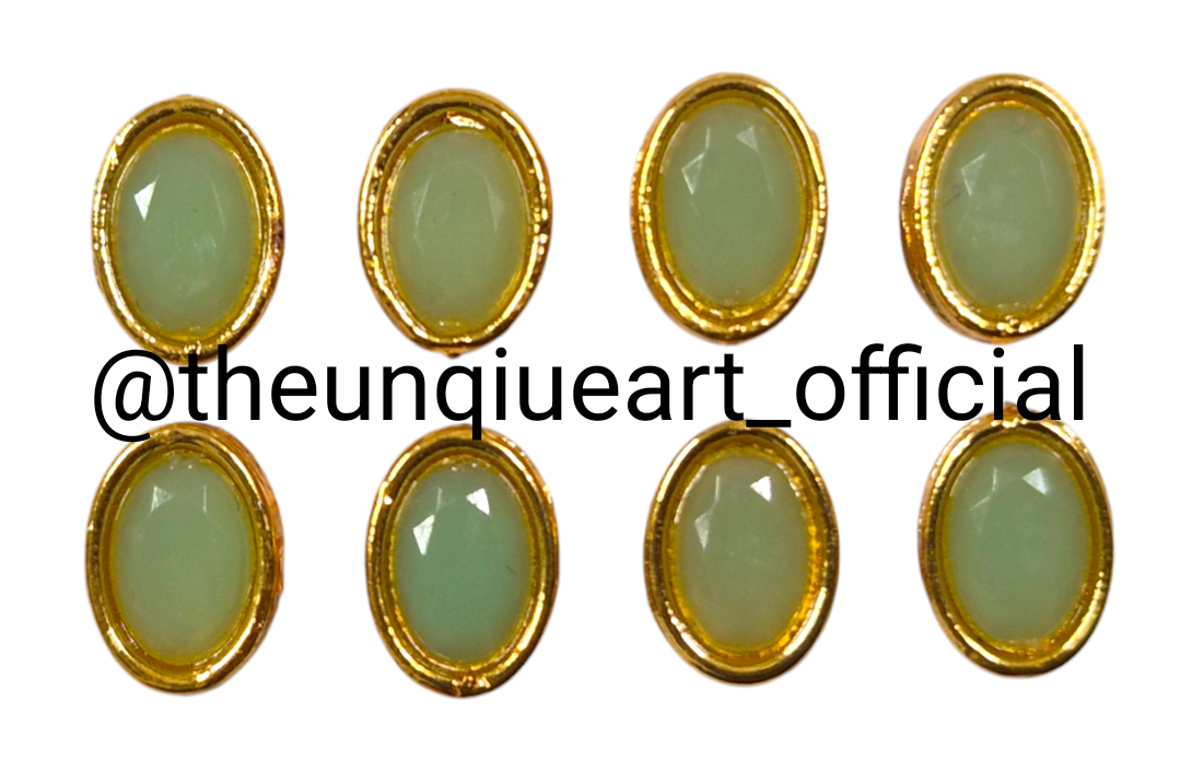 Oval Light Green