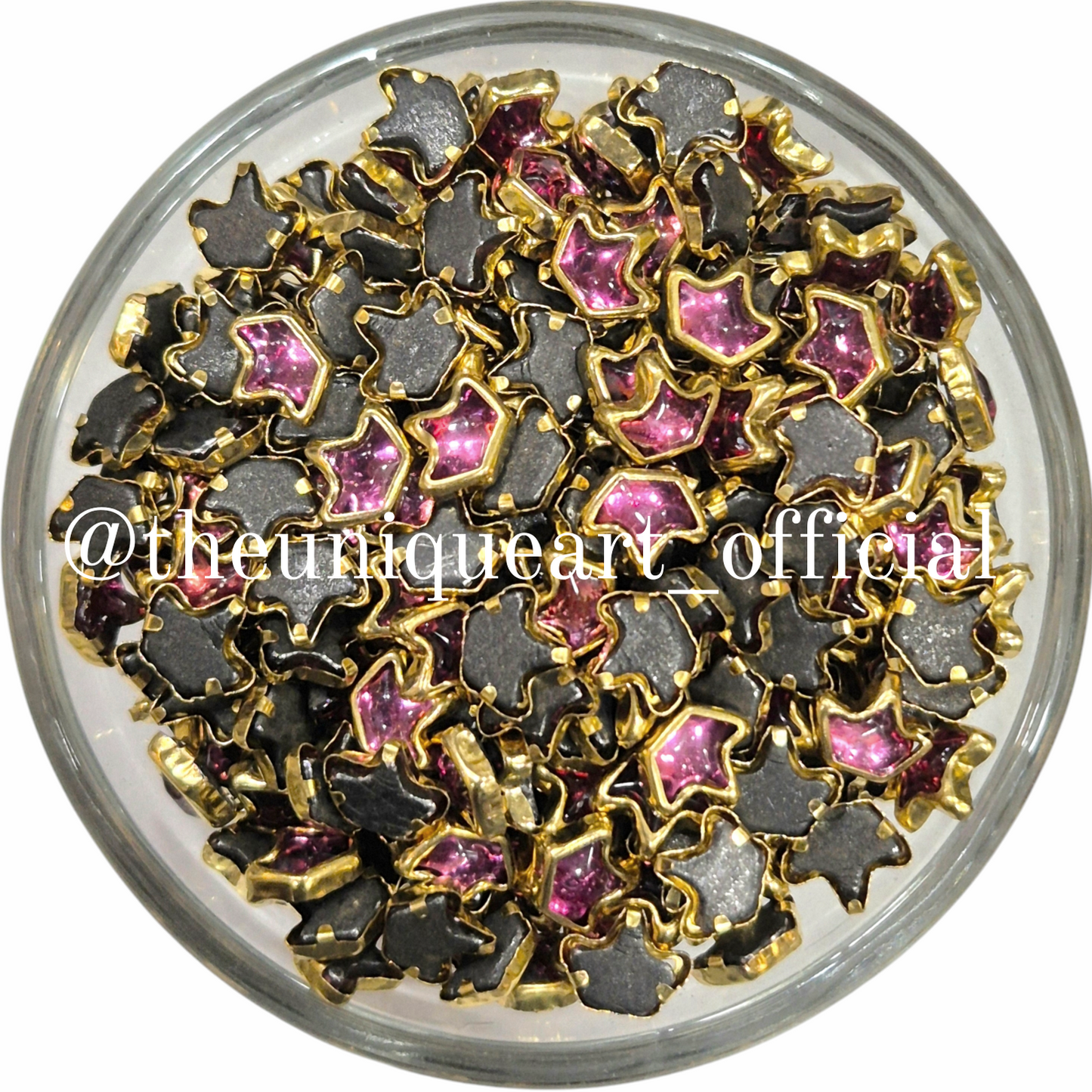 Rose Pink Crown Glass