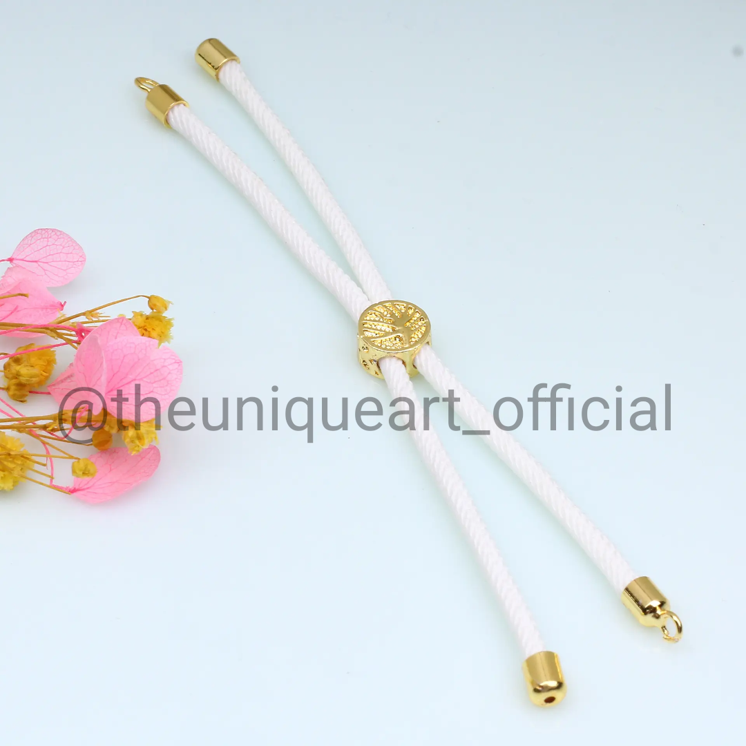 White Bracelet Cord