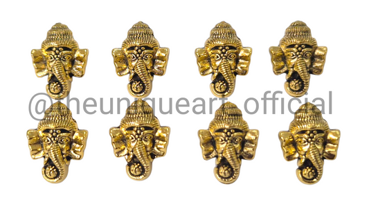 Ganesh Gold Metal Charm D5