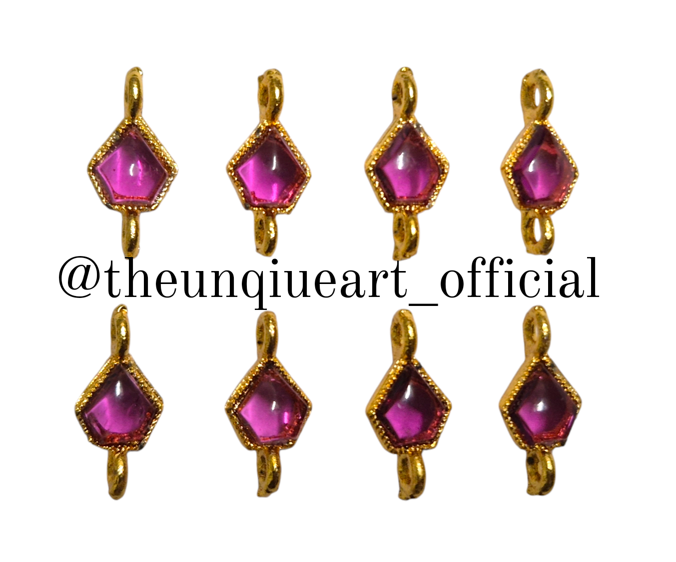 Two Loop Diamond Opal Amethyst Wine