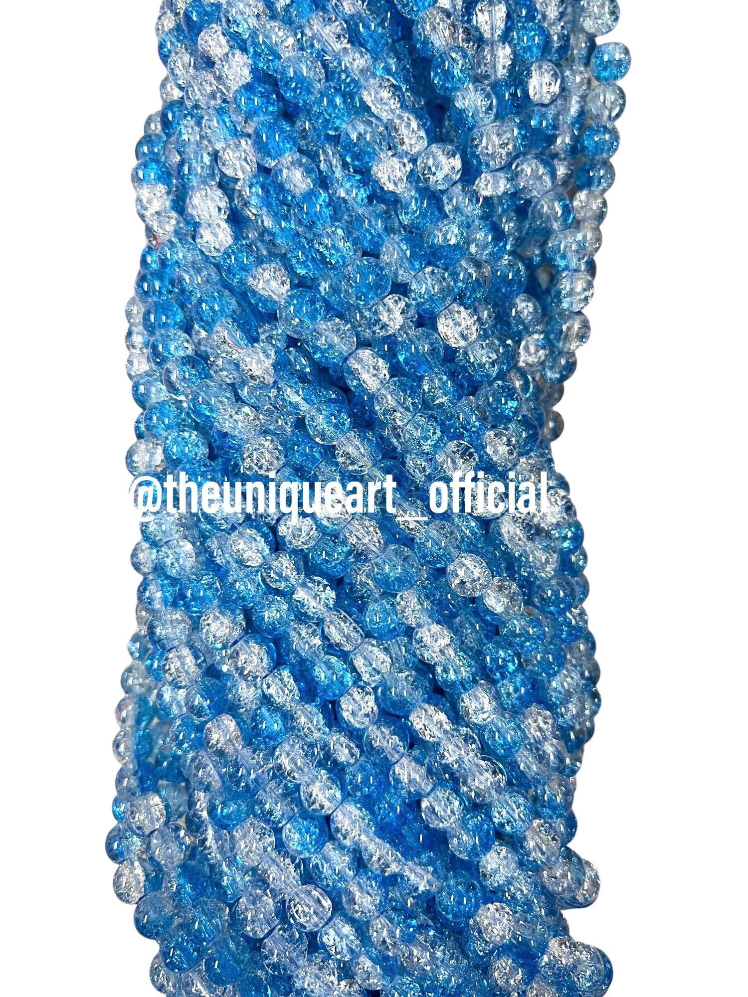 Crackle Glass Beads