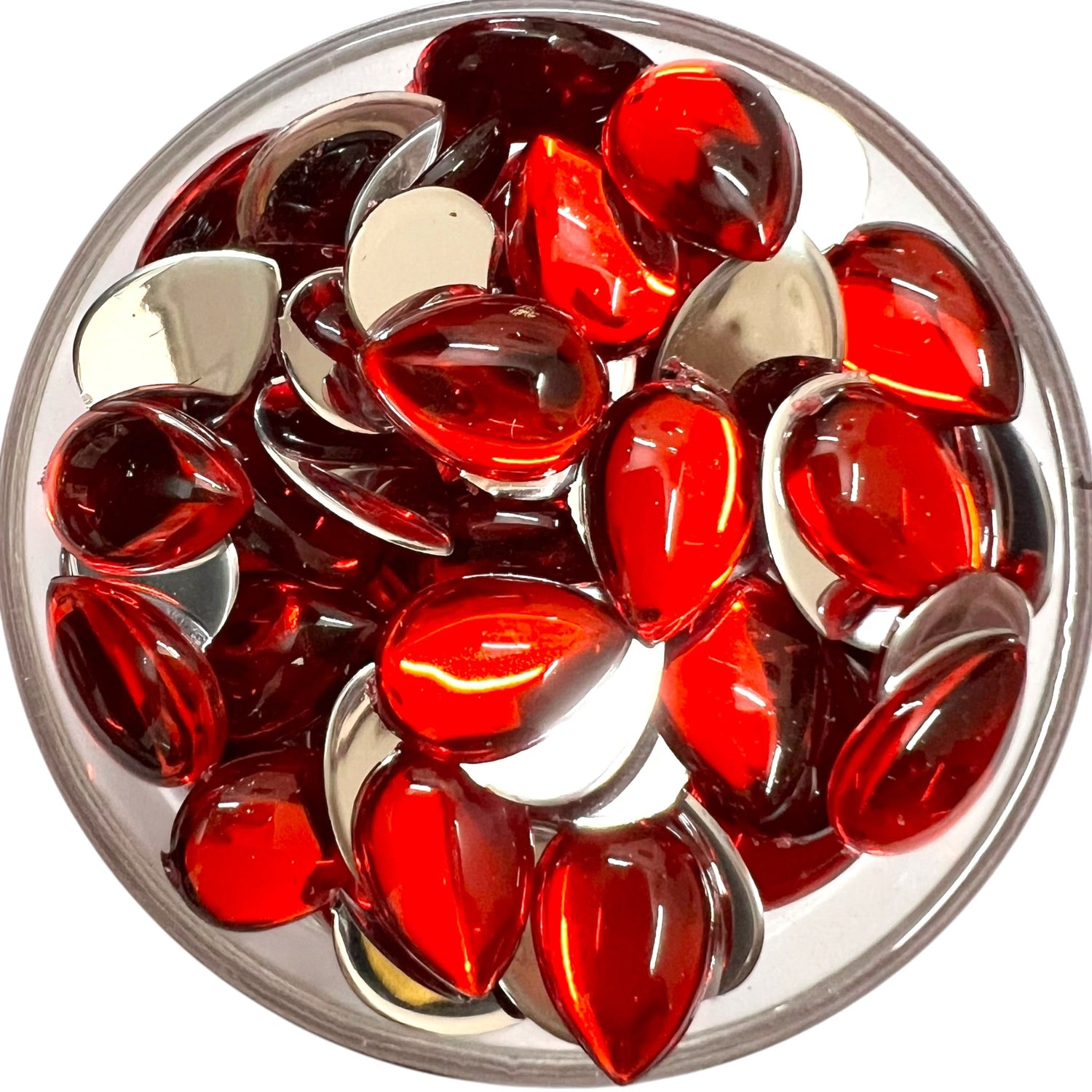 High Quality Acrylic Flat Base Beads