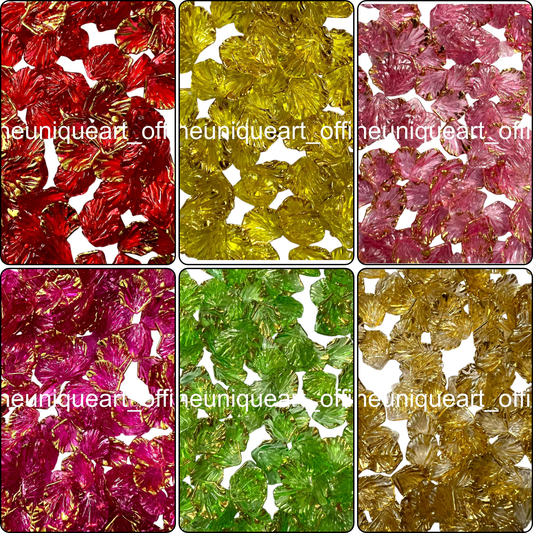 Shells Beads Set Of 6 Colours Set of 60 Grams (Each Colour 10 Gram)