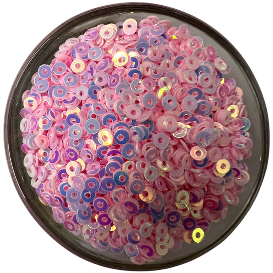 3mm Pink Rainbow Sequence