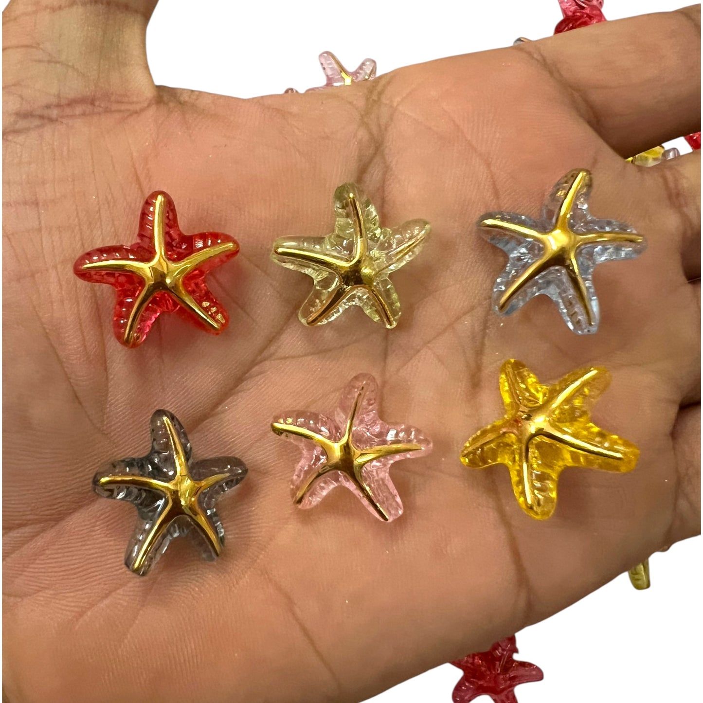 Multi Star Fish Beads