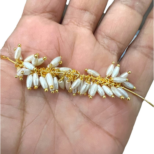 Wheat Loreal Pearl Beads