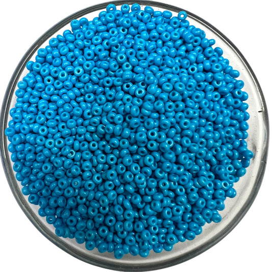 Firozi / Light Blue Opaque Sugar Beads