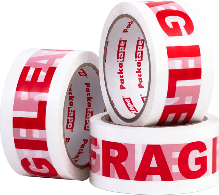 Fragile Tape 50 Meters 2inches