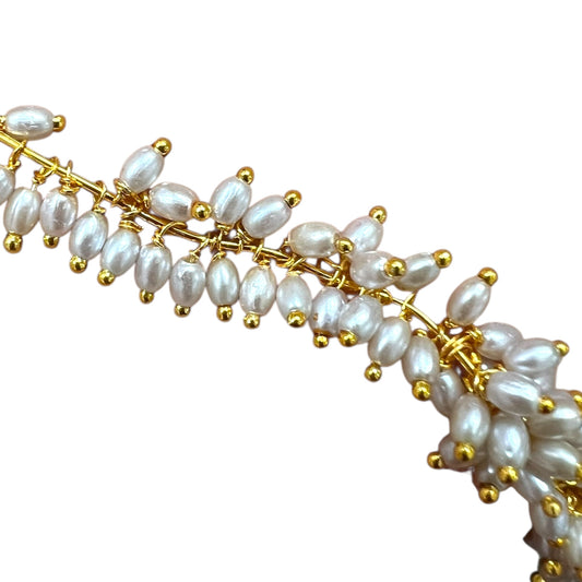 Oval Loreal Pearl Beads