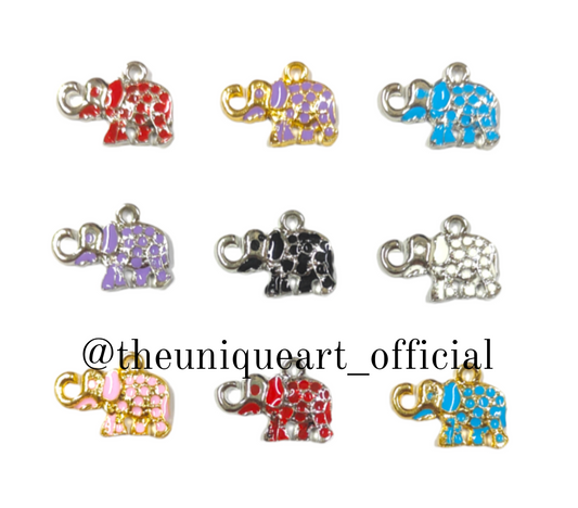 Premium Elephant Charms Multi Colour