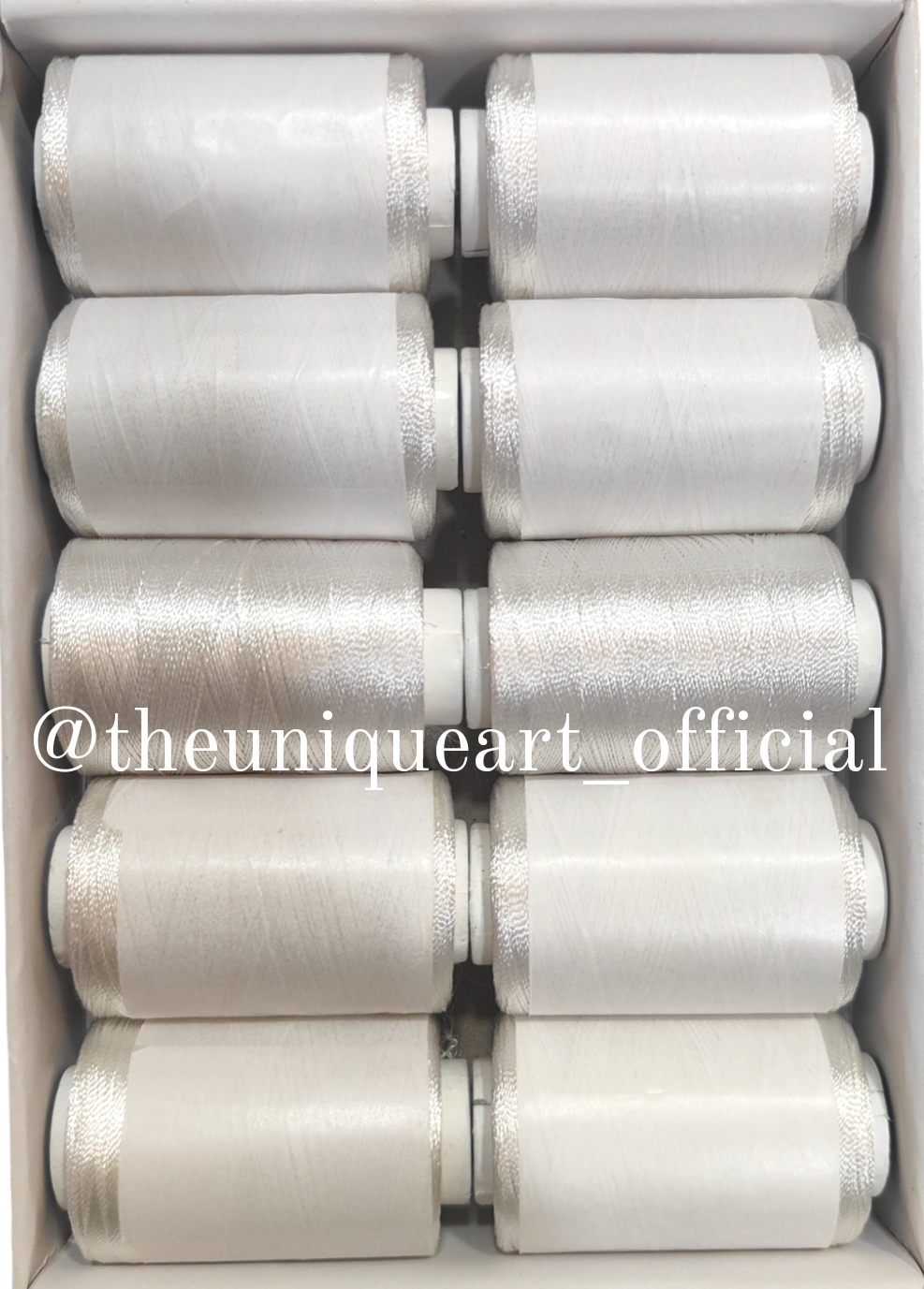 White Silk Thread