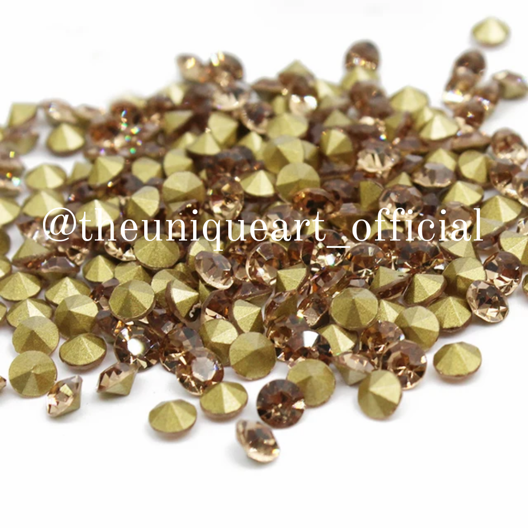 Golden/LCT 16ss Zircon Glass Stone