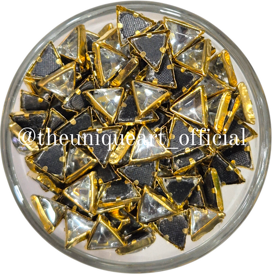 Traingle 8x8x8 Silver Glossy