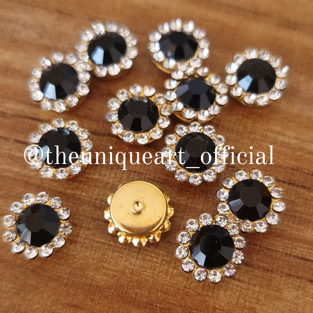 10mm Sunflower Black