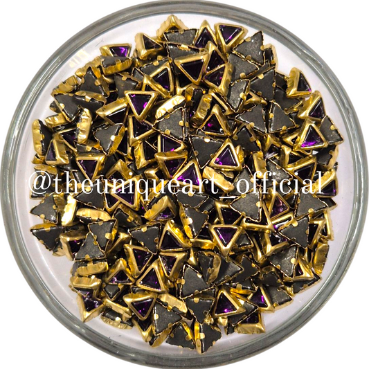 Dark Purple 4x4x4 Glossy
